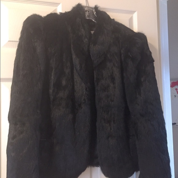 Authentic Rabbit Fur Coat - Picture 7 of 8